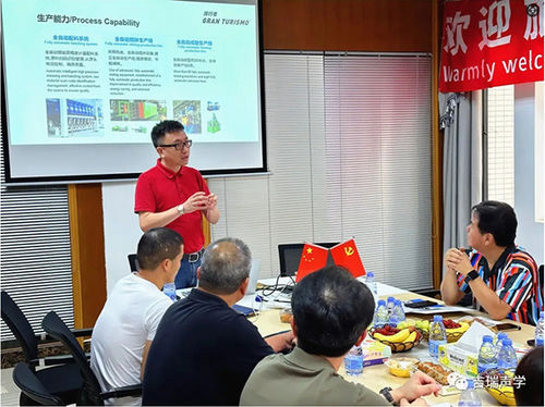 jüngste Unternehmensnachrichten über GRAN TURISMO Auslandshändlerbesuche und Schulungen