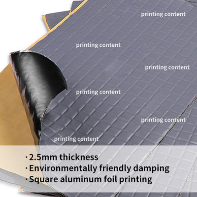 Guter Preis 2.5mm Fahrzeug umweltfreundliche Schwingungsdämpfung / Auto Schallschutzmatte Online