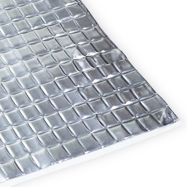 2mm Environmentally Friendly Vibration Reduction / Square Embossing / Noise Reduction / Automotive Sound And Heat Insulation