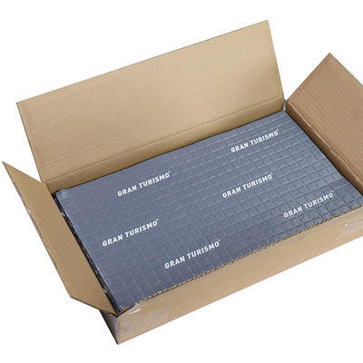 Guter Preis 2 mm Dämpfung und Vibrationsreduzierung Pad / Aluminiumfolie gedruckte Prägung / Auto Sound Dämpfung Mat Online